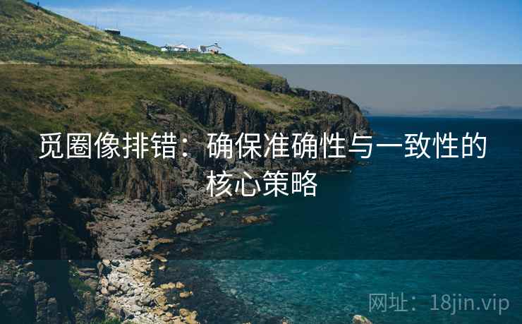 觅圈像排错:确保准确性与一致性的核心策略 觅圈像排错:确保准确性与一致性的核心策略